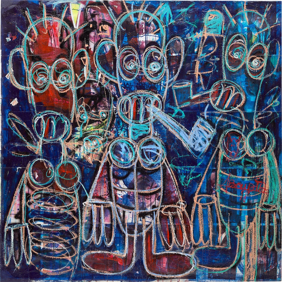 Untitled by Aboudia Abdoulaye Diarrassouba