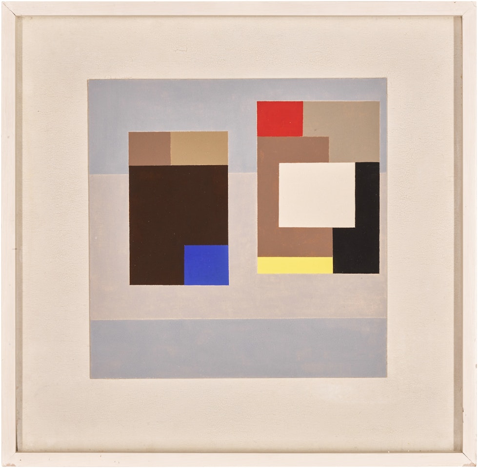 TWO FORMS (version 7 midget) -42 by Ben Nicholson, O.M.
