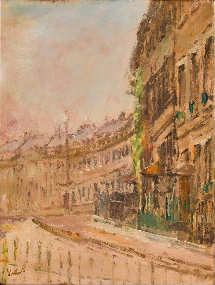 Lansdown Crescent, Bath by Walter Richard Sickert