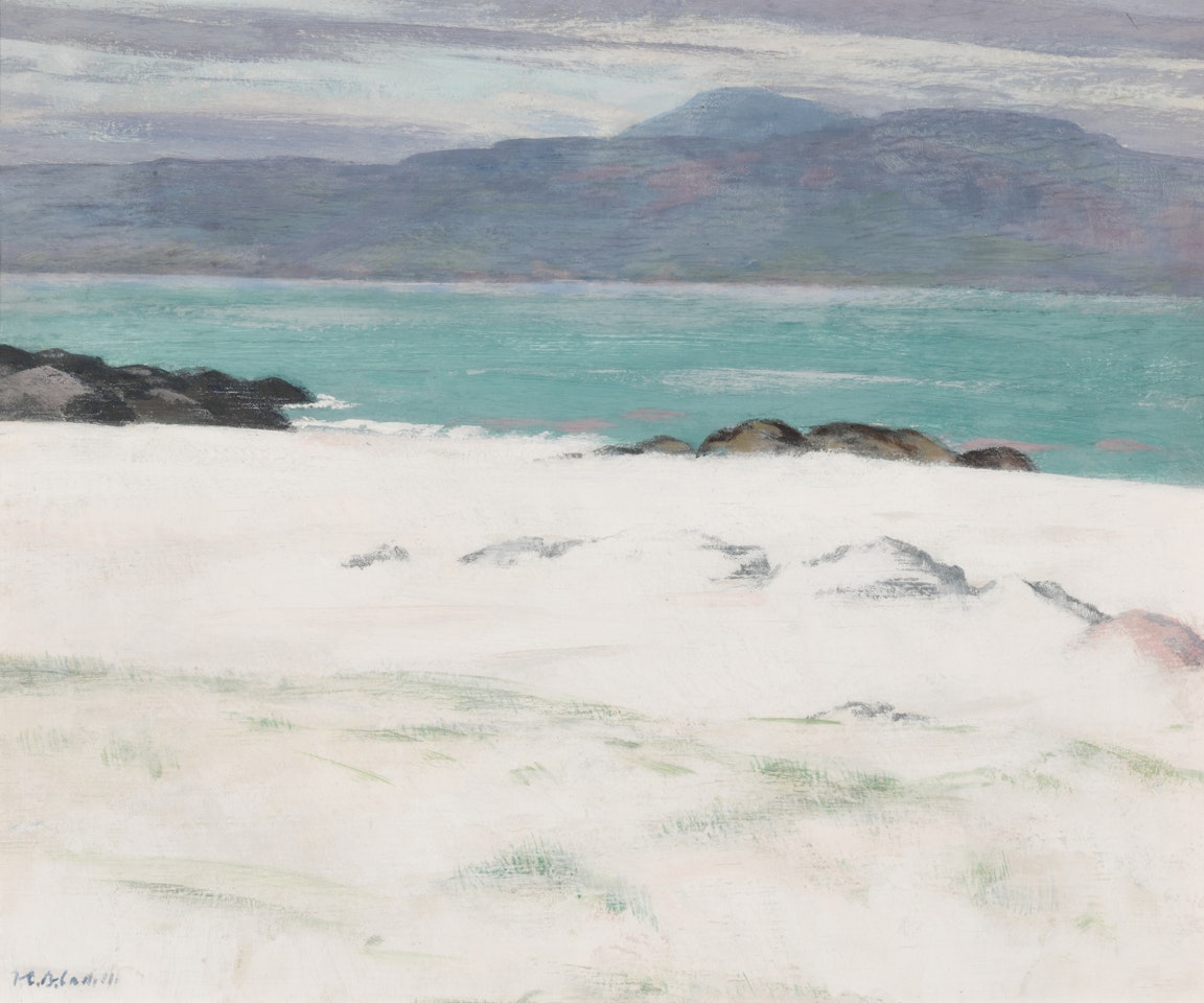 Ben More from Iona by Francis Campbell Boileau Cadell