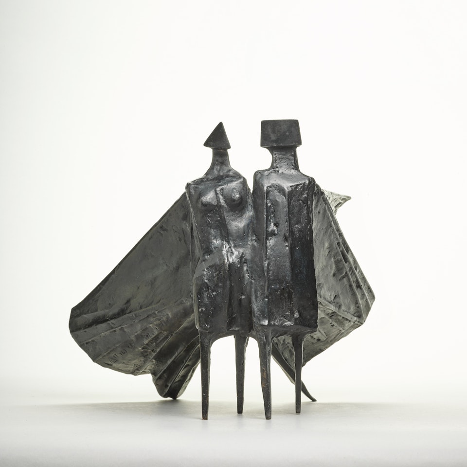 Cloaked Couple III by Lynn Chadwick