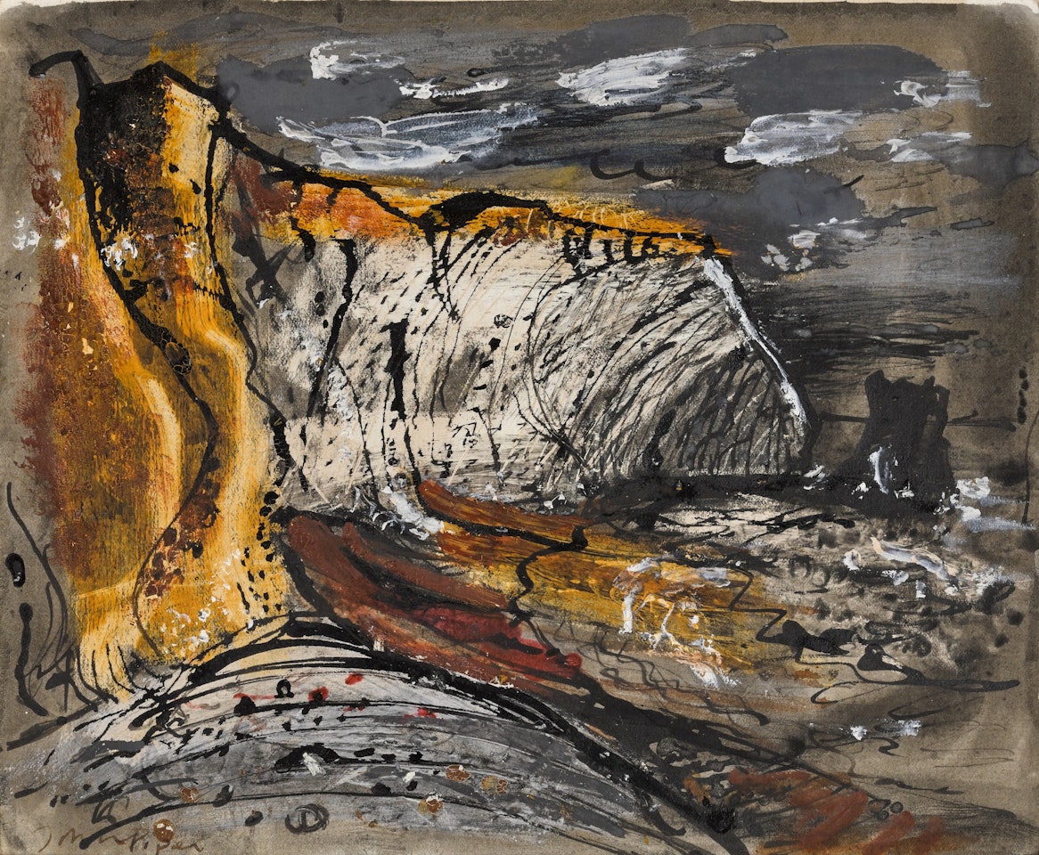 Freshwater Bay, Isle of Wight by John Piper