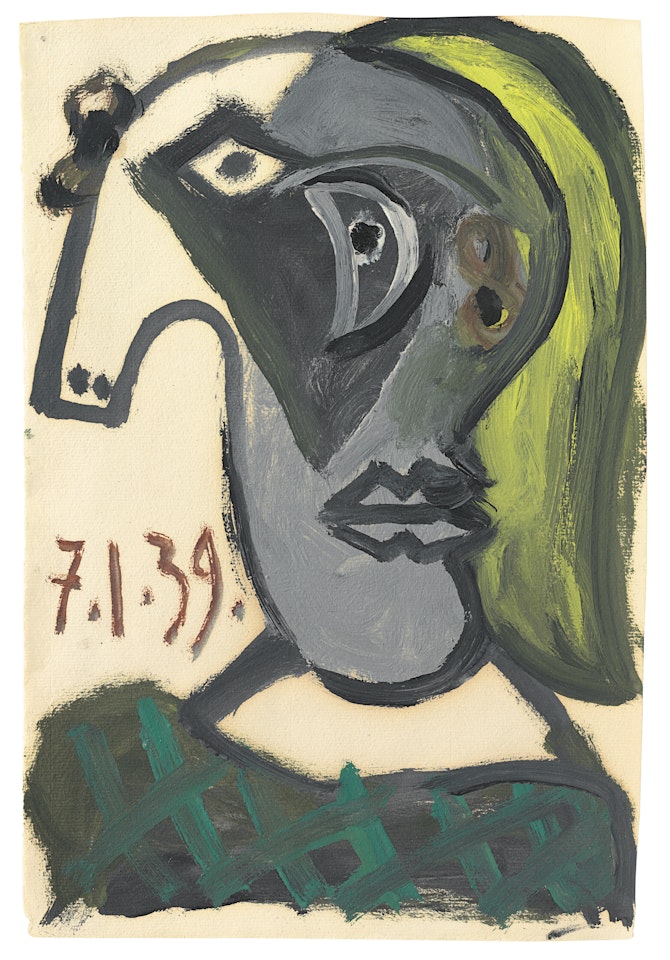 Tête de femme (Dora Maar) by Pablo Picasso