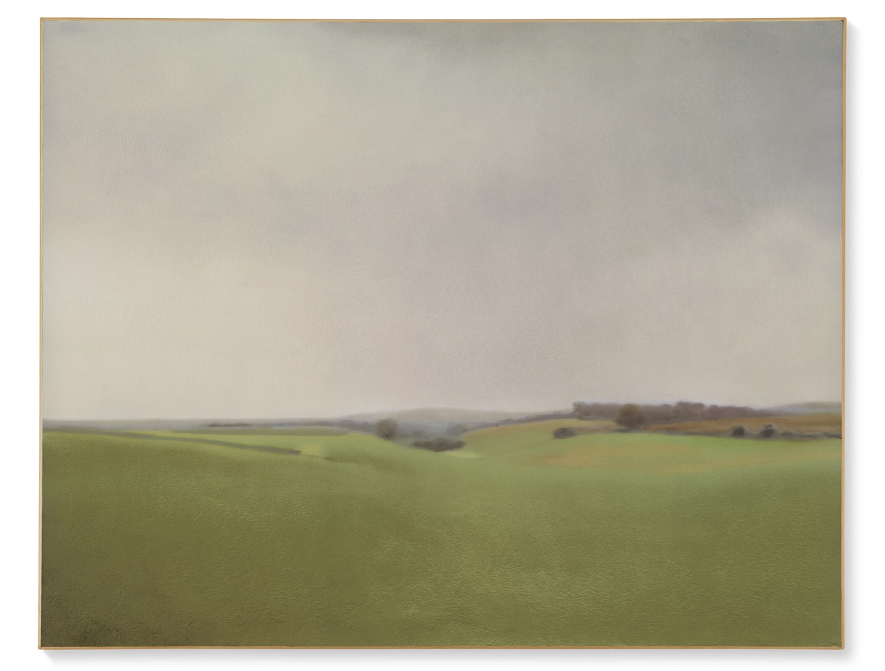 Grünes Feld (Green Field) by Gerhard Richter