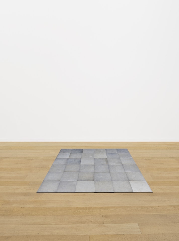 Aluminum-Aluminum Plain by Carl Andre