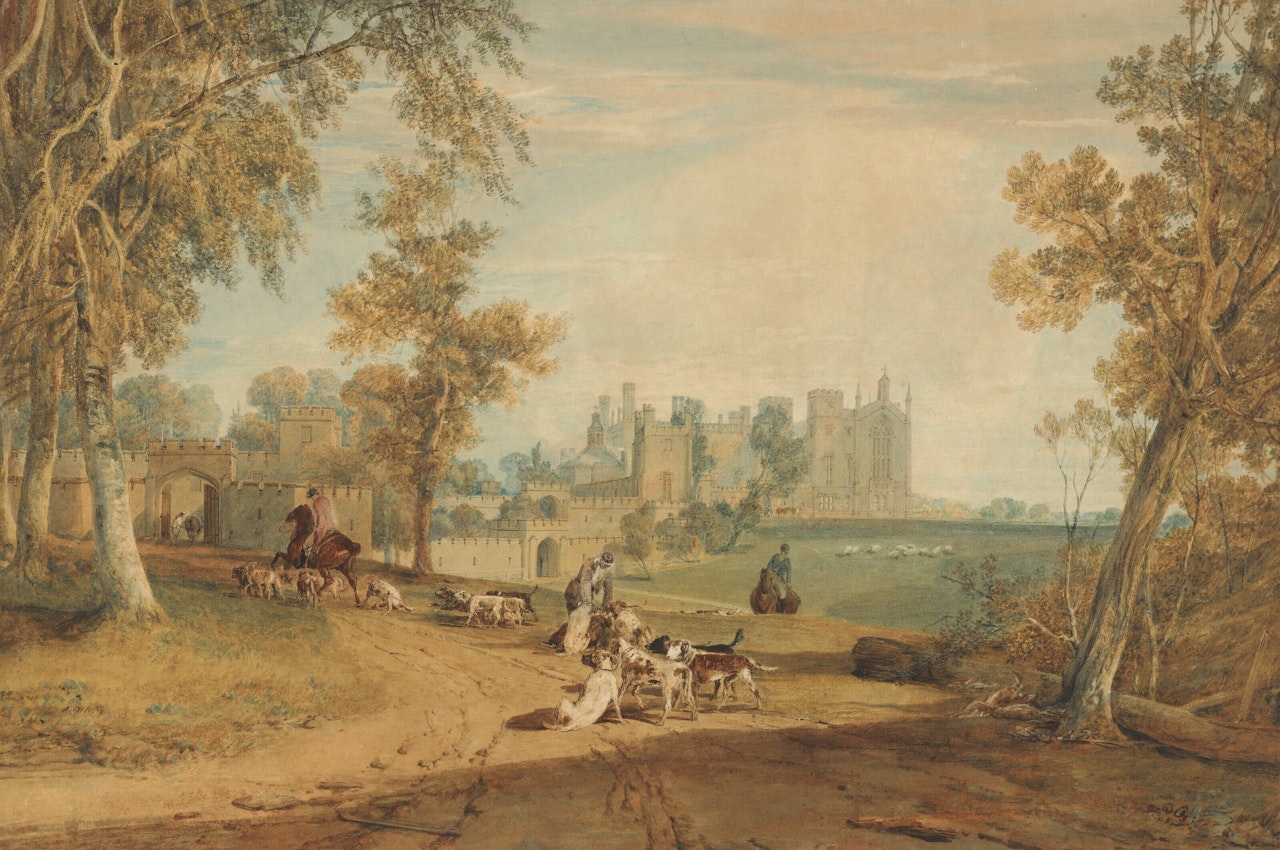 Cassiobury, Hertfordshire, seen from the North-West by Joseph Mallord William Turner