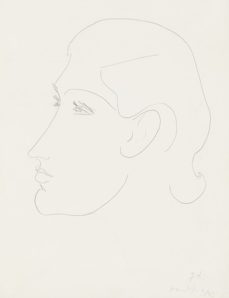 Madame Jacqueline Leriche by Henri Matisse
