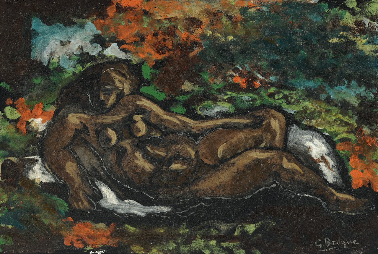 Nu allongé by Georges Braque