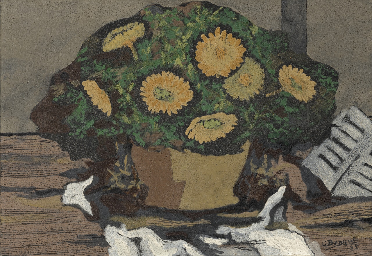 Corbeille de fleurs by Georges Braque