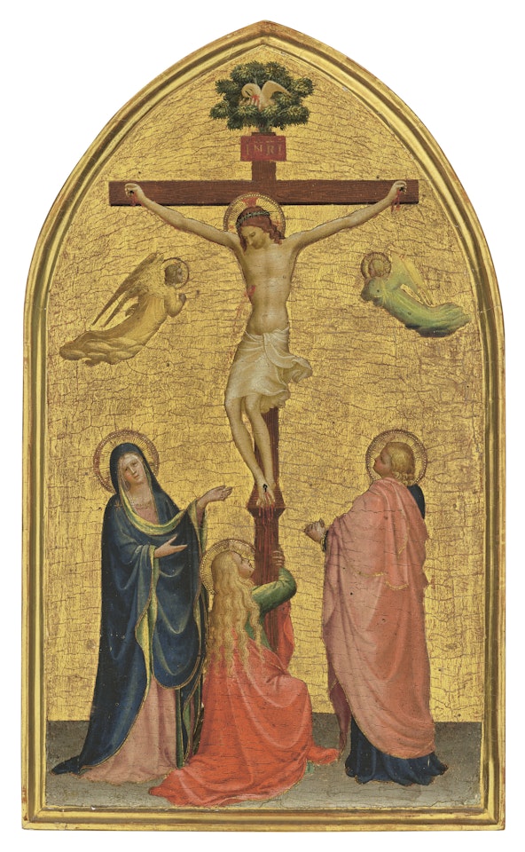 The Crucifixion with the Virgin, Saint John the Baptist and the Magdalen by Fra Angelico