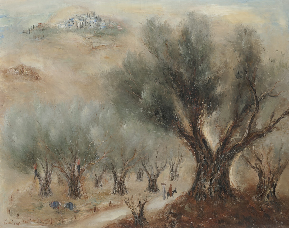 Landscape in Galilee by Reuven Rubin
