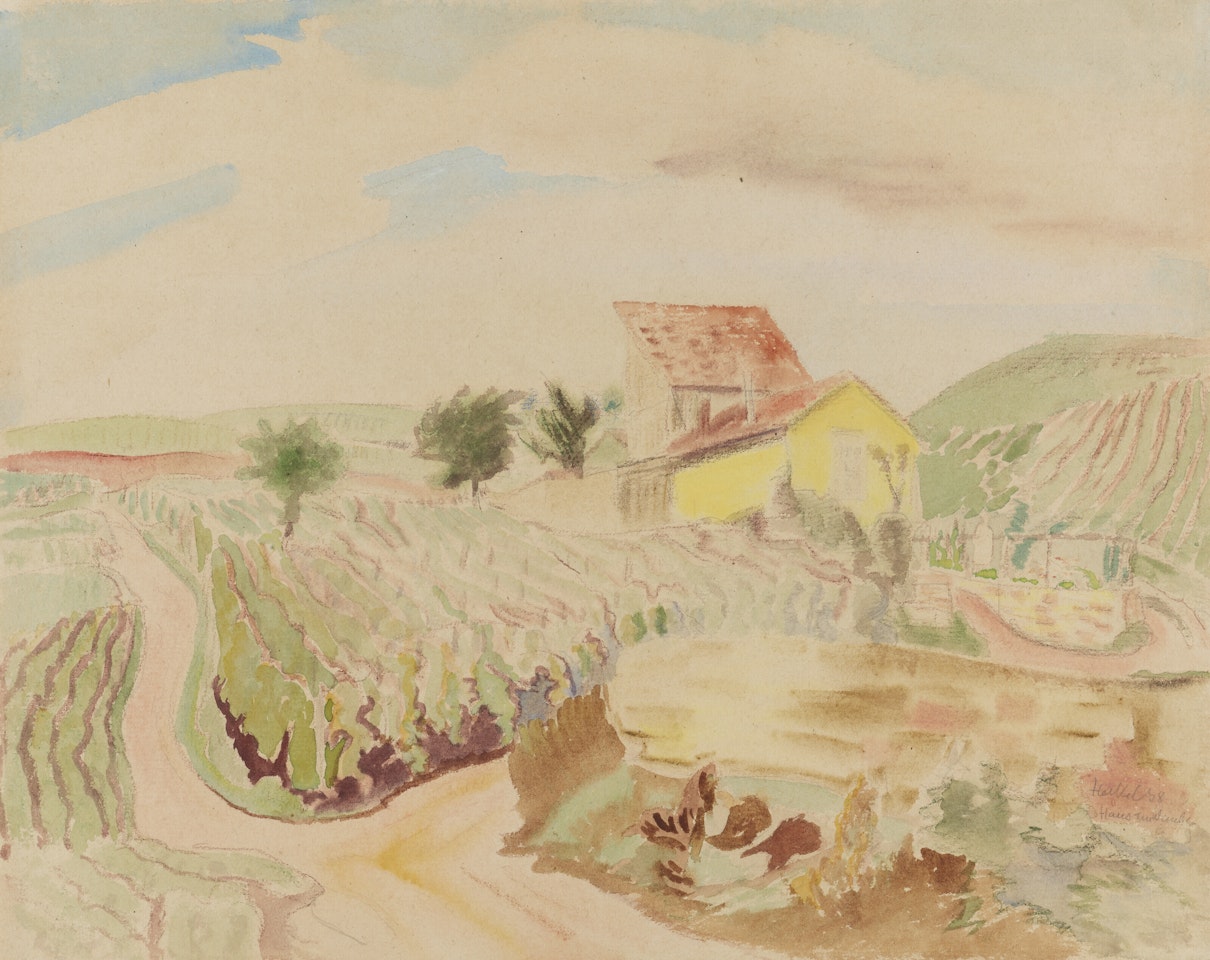 Haus im Weinberg by Erich Heckel