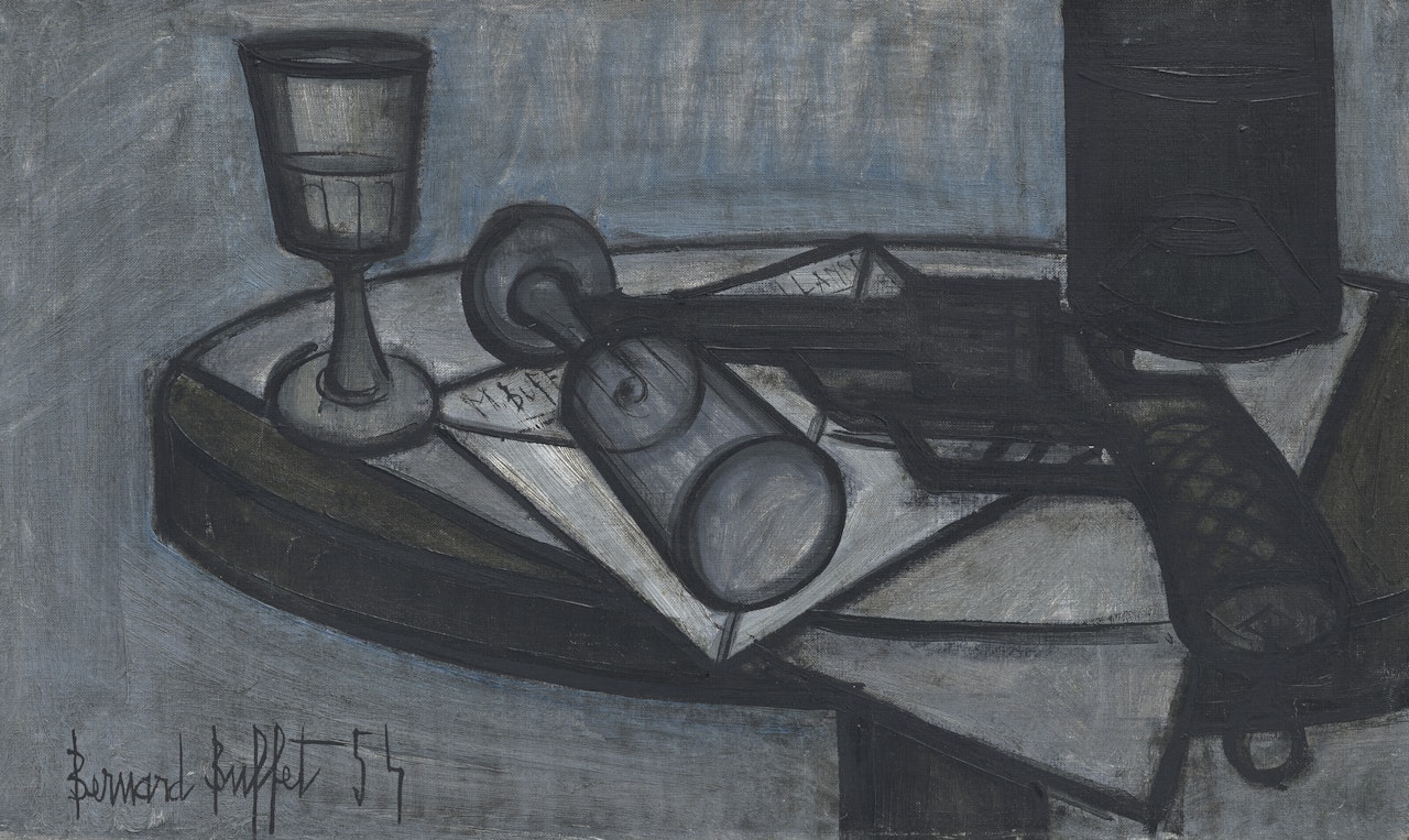 Le revolver by Bernard Buffet