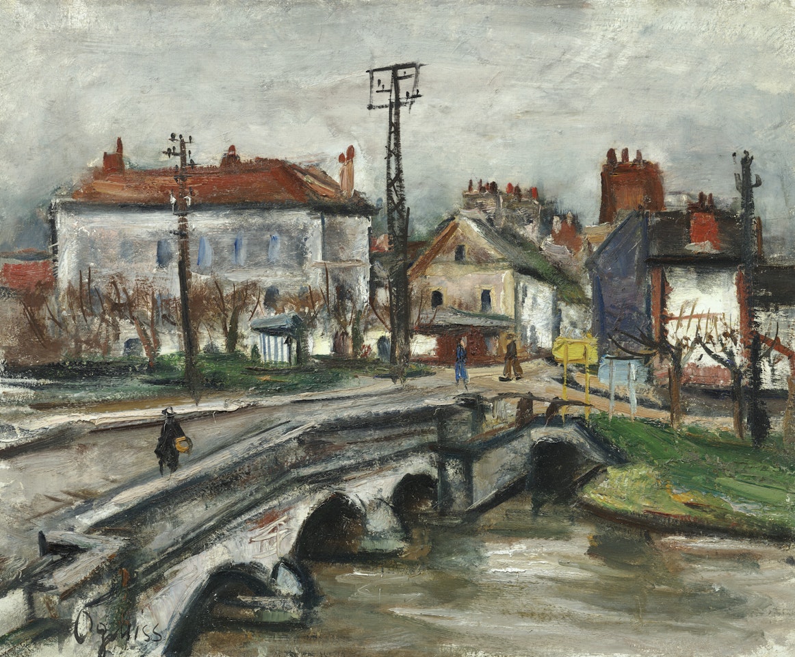 Un pont sur le Morin by Takanori Oguiss
