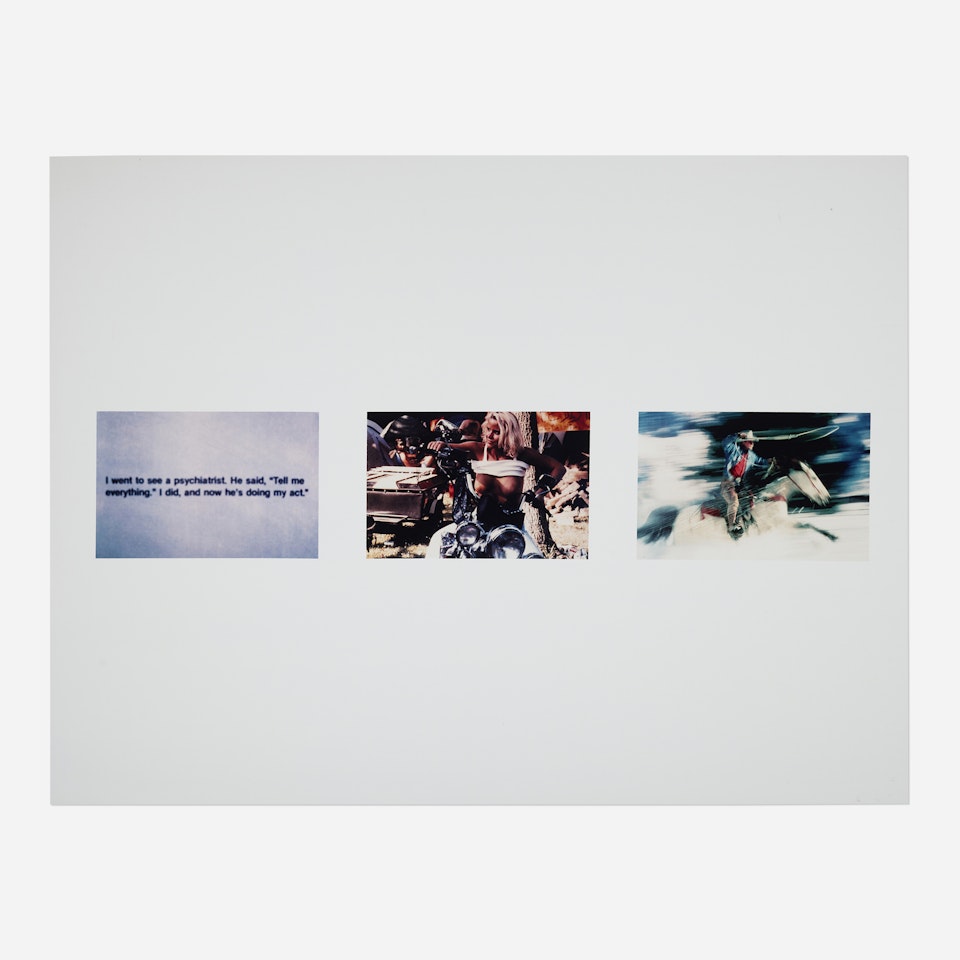 Joke, Girlfriend, Cowboy by Richard Prince