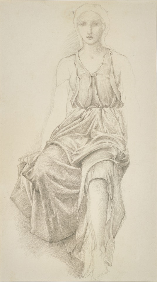 Study for King Cophetua and the Beggar Maid by Edward Coley Burne-Jones
