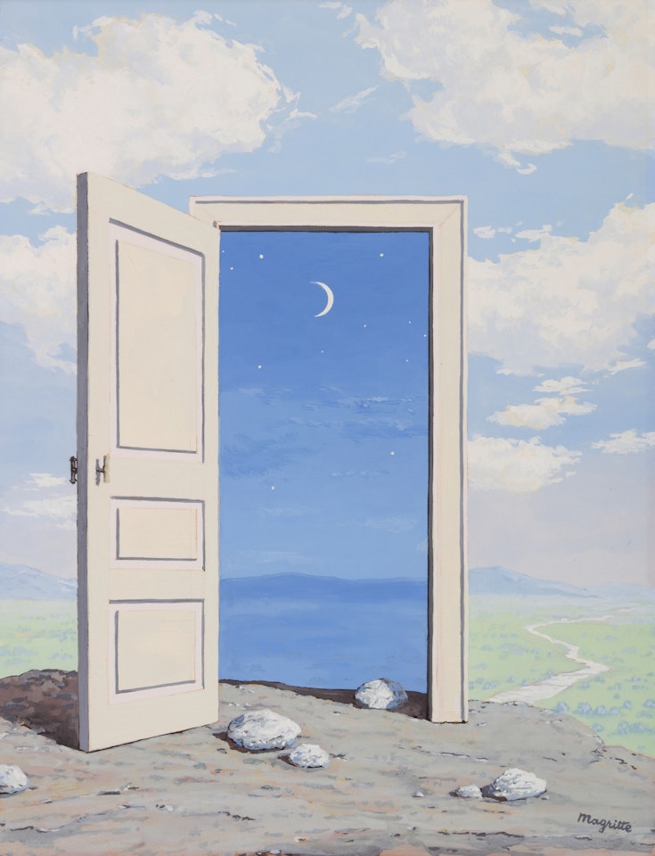 Le savoir by René Magritte