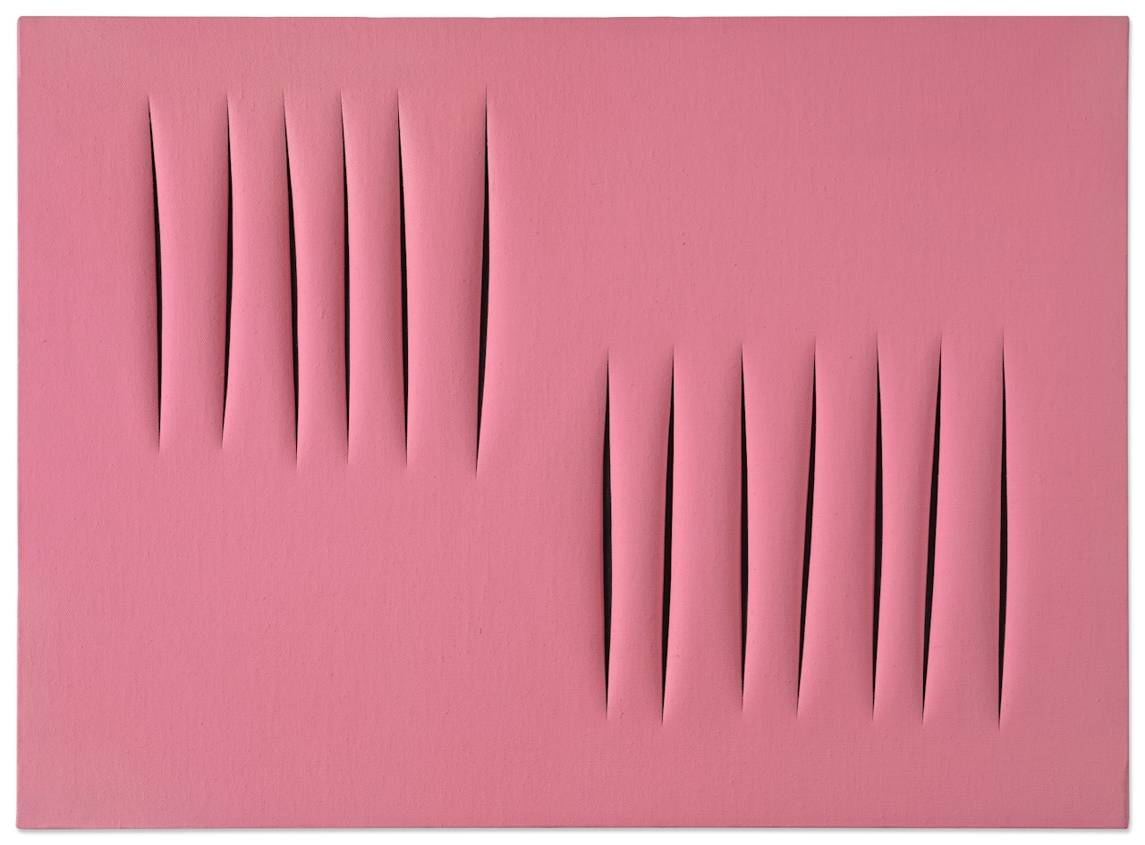 Concetto spaziale, Attese by Lucio Fontana