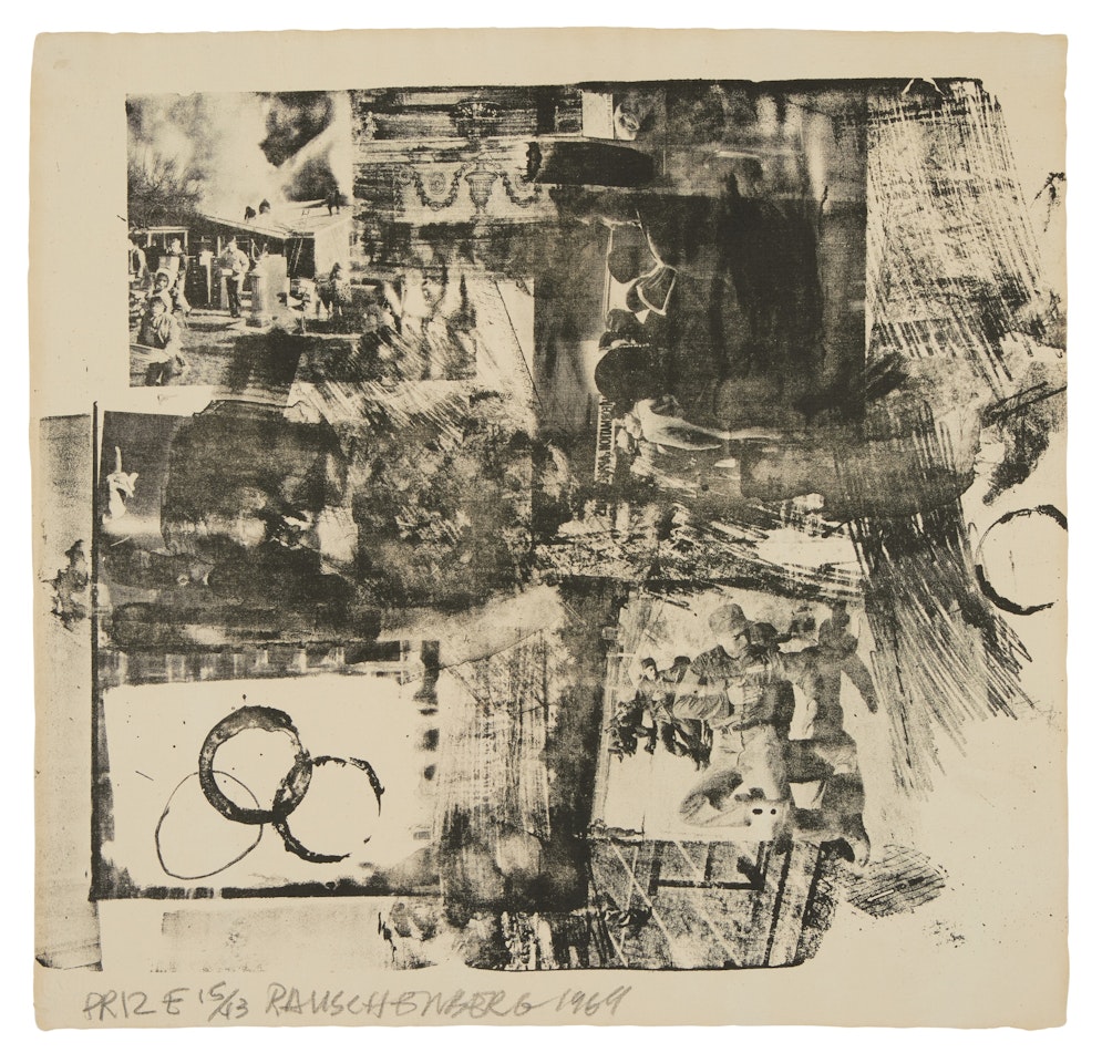Prize, from XXXIV Drawings for Dante’s Inferno by Robert Rauschenberg