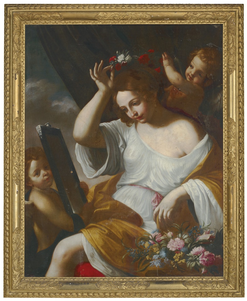 Venus at her toilet by Pier Francesco Cittadini