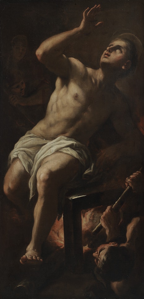Saint Lawrence by Circle of Luca Giordano