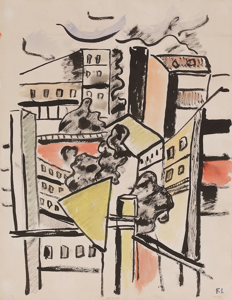 Les Toits by Fernand Leger