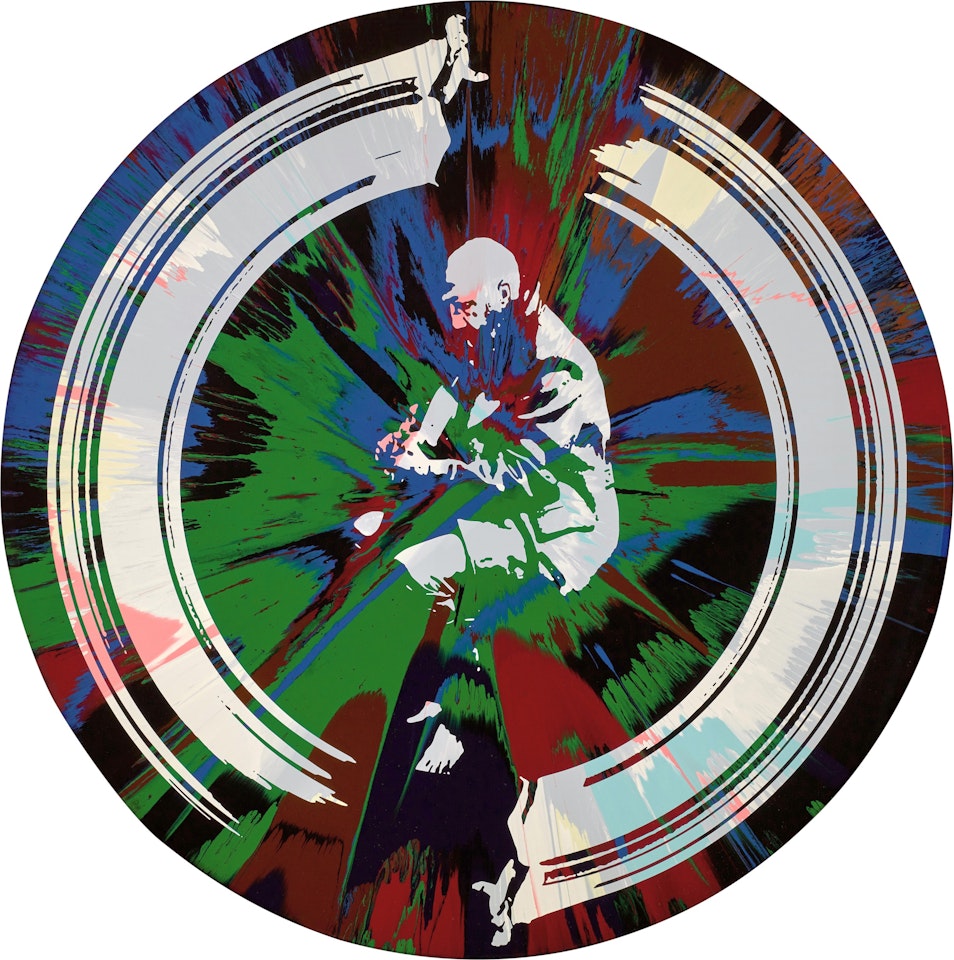 Beautiful Pete Townshend Tune after Tune Painting by Damien Hirst