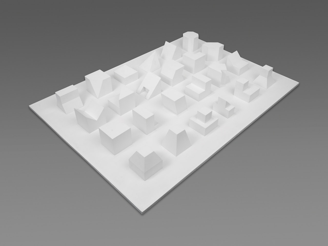 Forms Derived from a Cube by Sol LeWitt