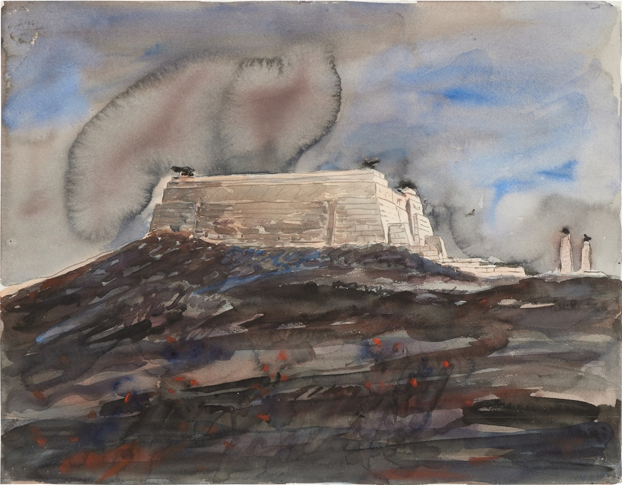 Grab des Unbekannten (Tomb of the Unknown Painter) by Anselm Kiefer