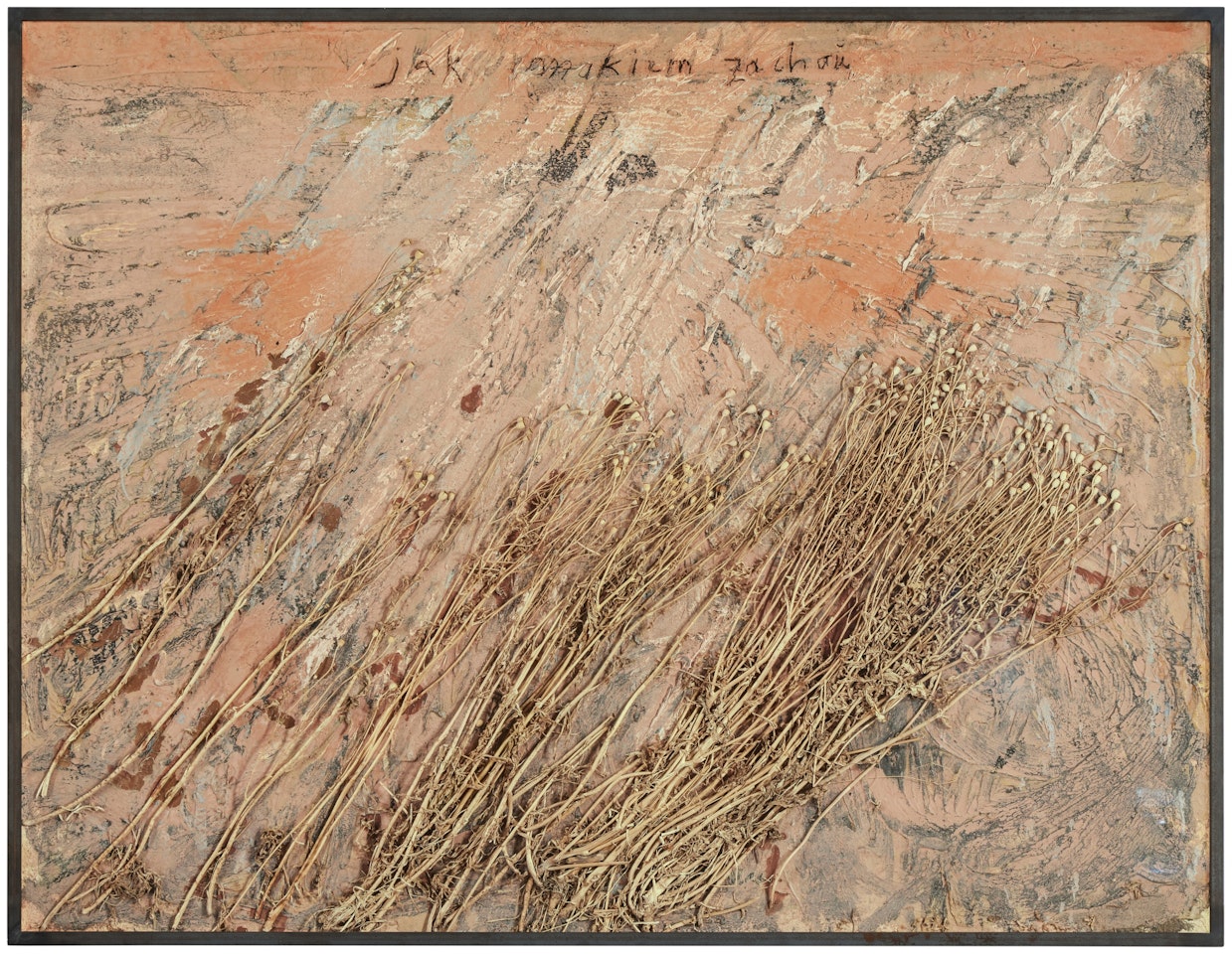 Jak makiem zachou by Anselm Kiefer