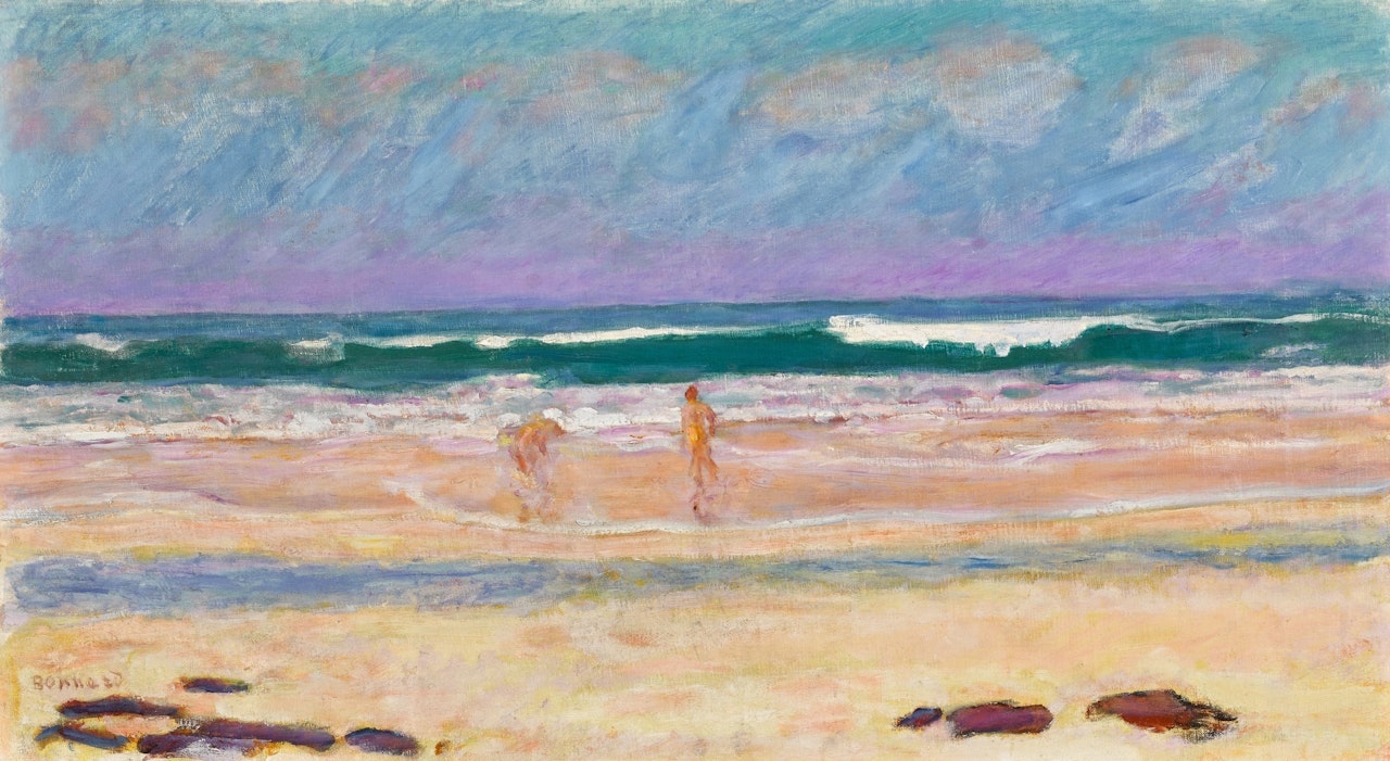 Plage by Pierre Bonnard