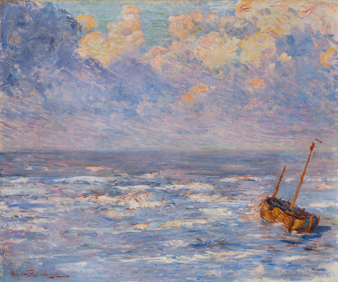 Pluie fine by Theo van Rysselberghe