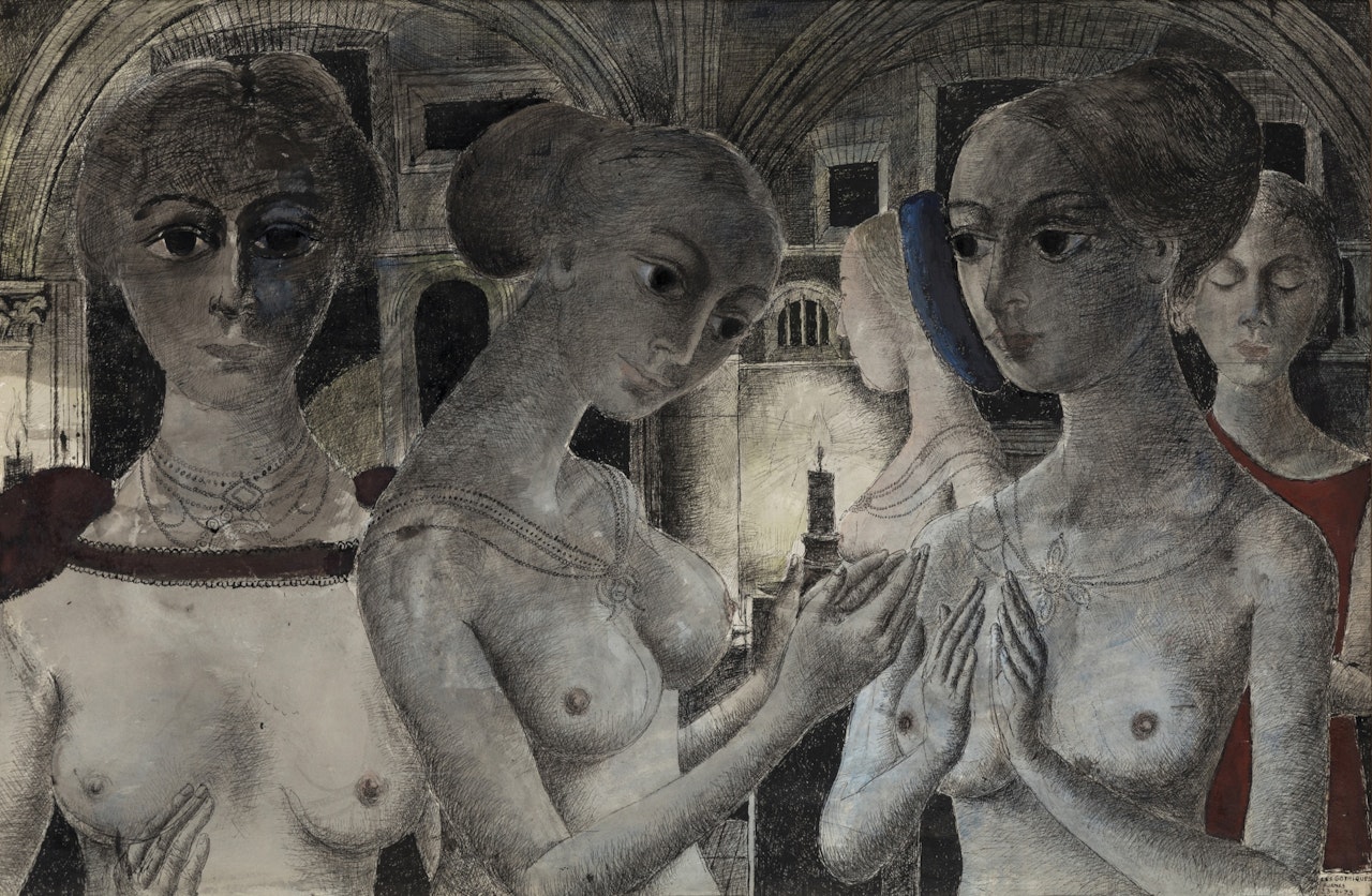 Les Gothiques by Paul Delvaux