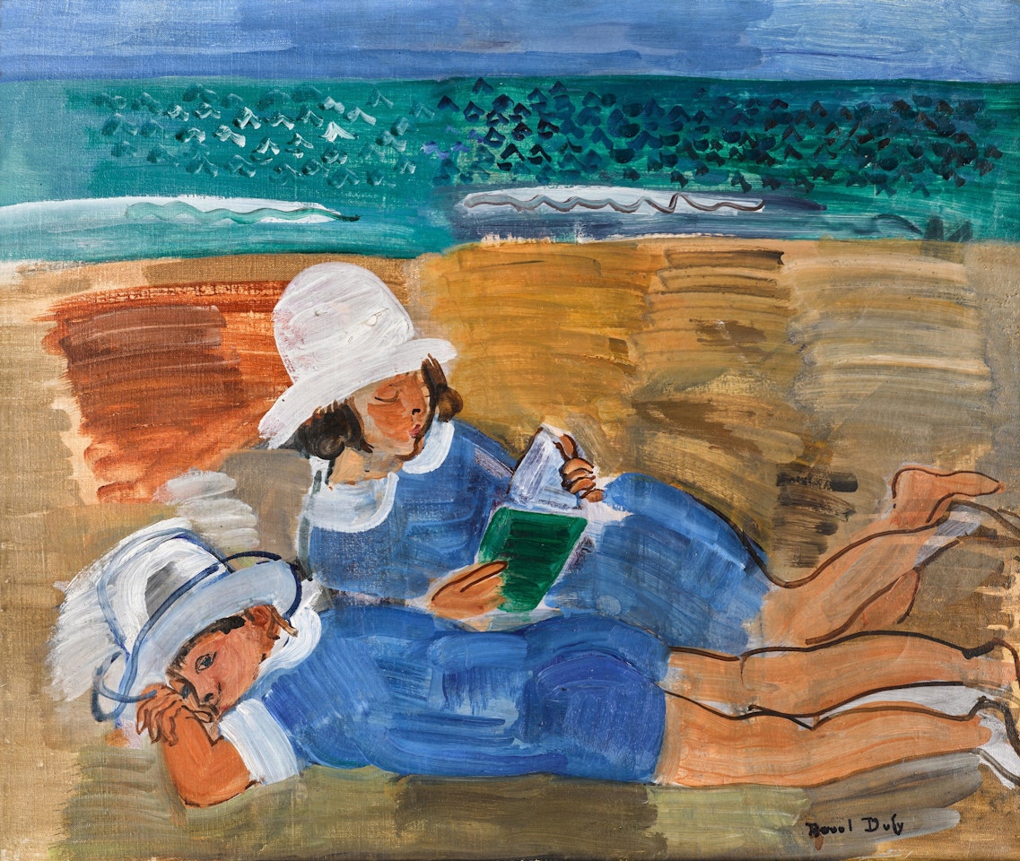 La sieste au bord de l'eau by Raoul Dufy