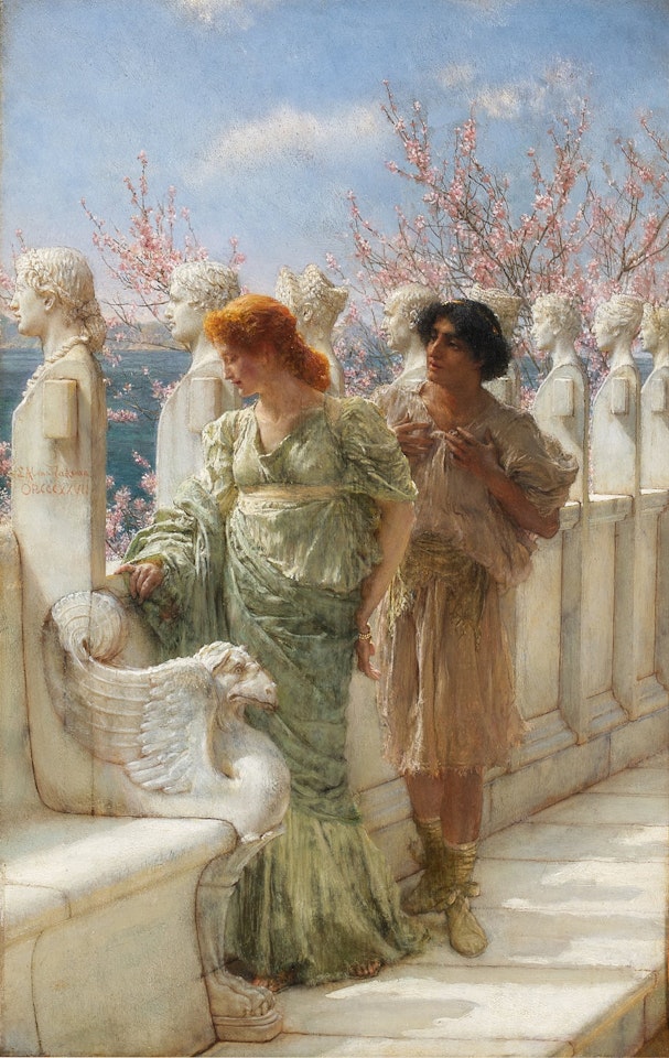 Past and Present Generations by Lawrence Alma-Tadema