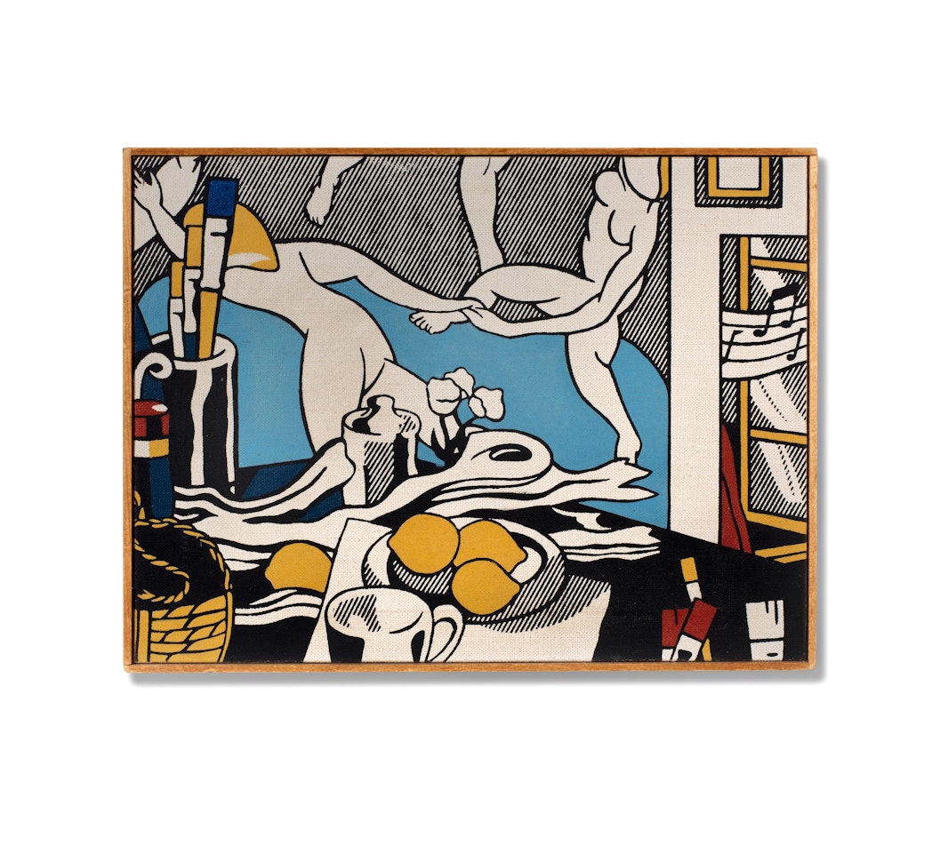 Roy Lichtenstein, "The Artist's Studio: The Dance" by Richard Pettibone