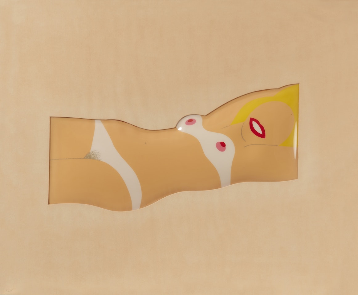 Cut-Out Nude, from 11 Pop Artists, Volume I by Tom Wesselmann