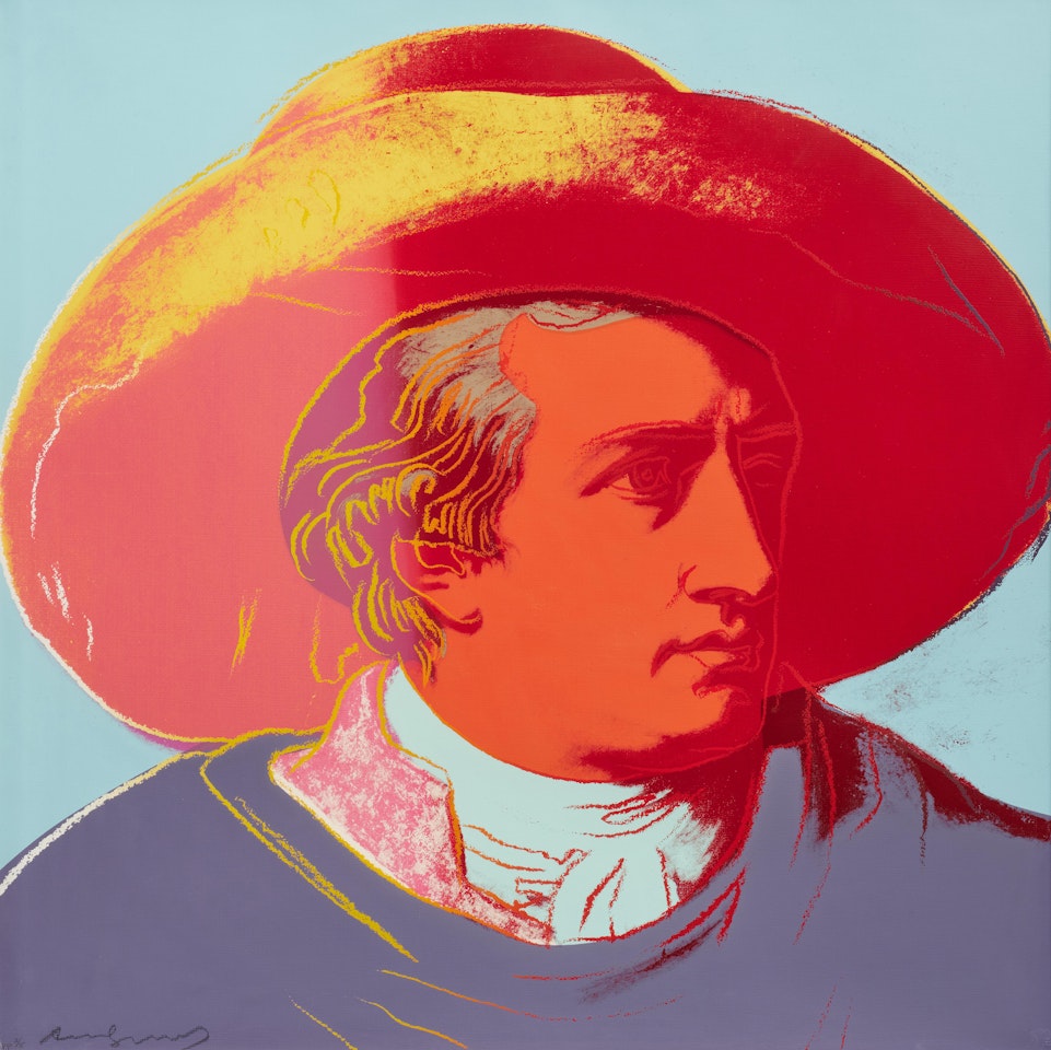 Goethe by Andy Warhol