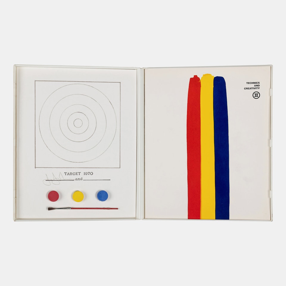 Target (from Technics and Creativity), 1971 by Jasper Johns