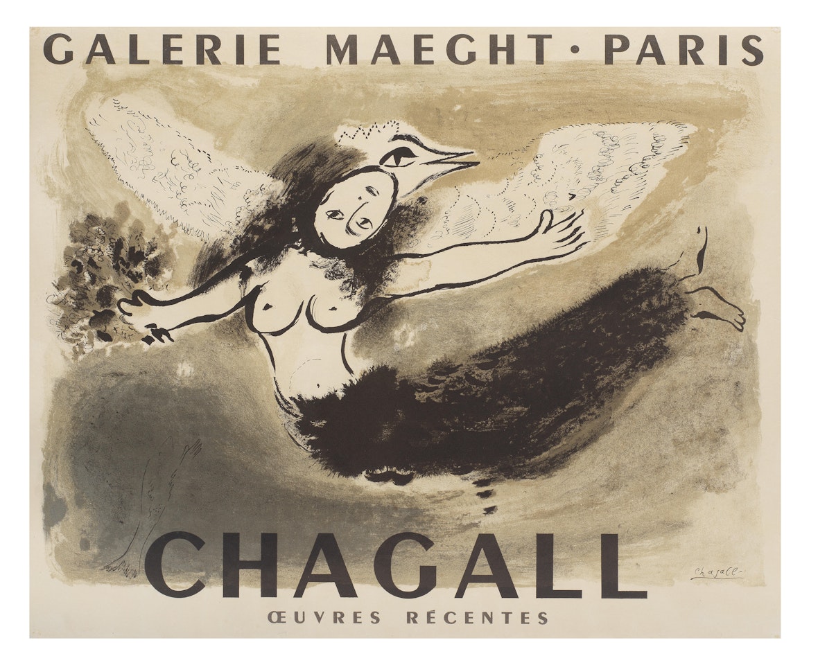 Femme-Oiseau by Marc Chagall