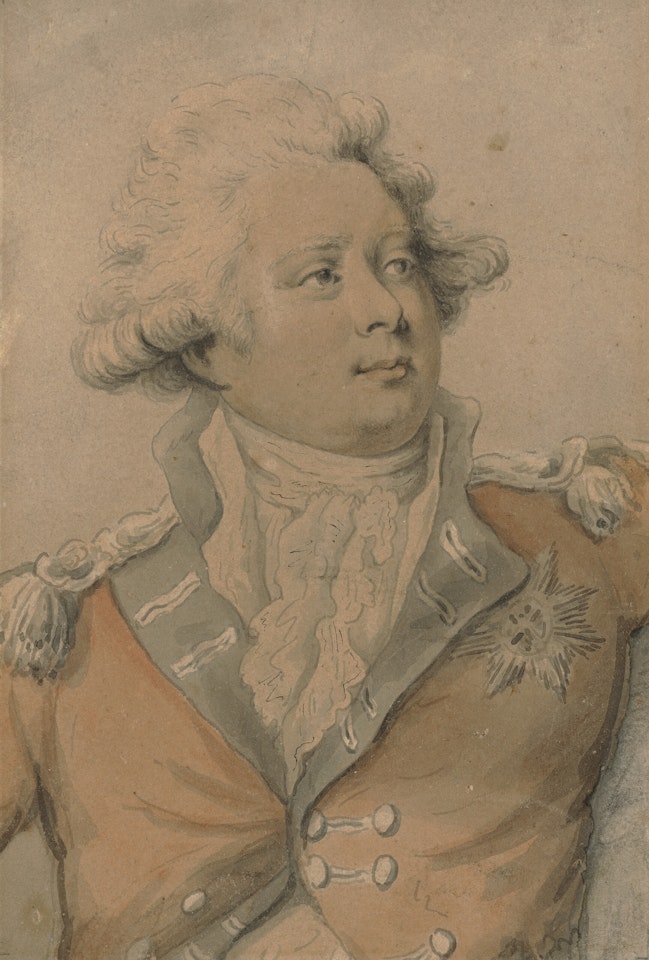 George IV when Prince of Wales by Thomas Rowlandson