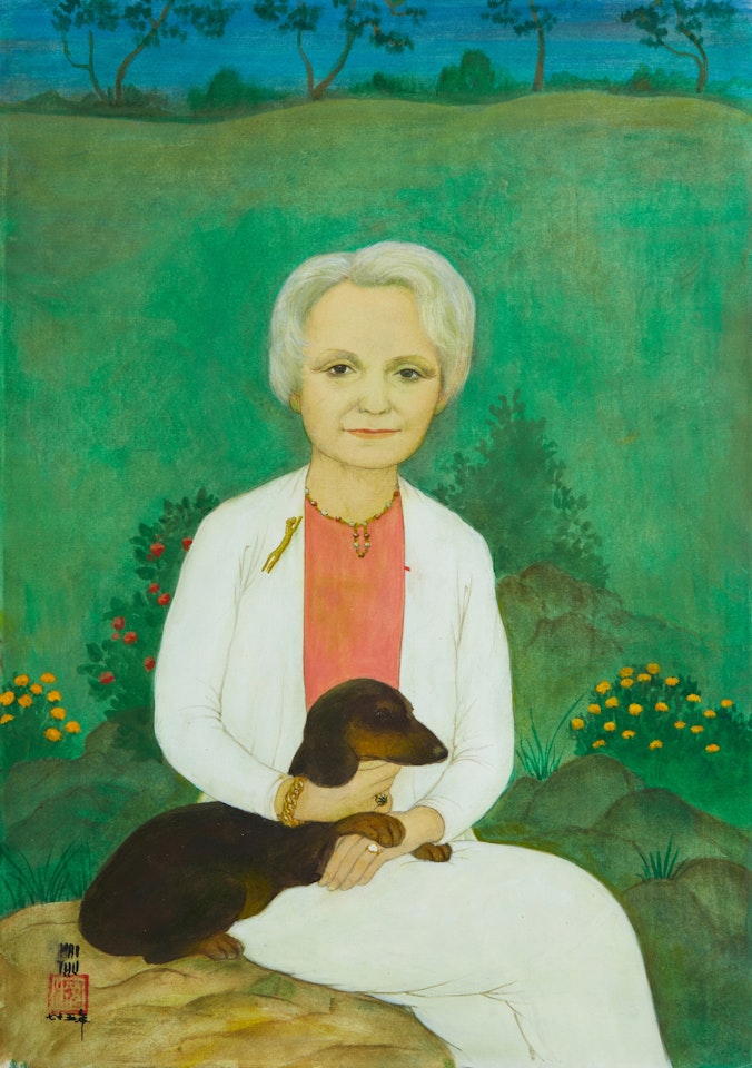 Portrait de Mme N. by Mai Trung Thu