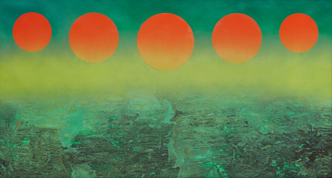 Free and Unrestrained by Liu Kuo-Sung (Liu Guosong)