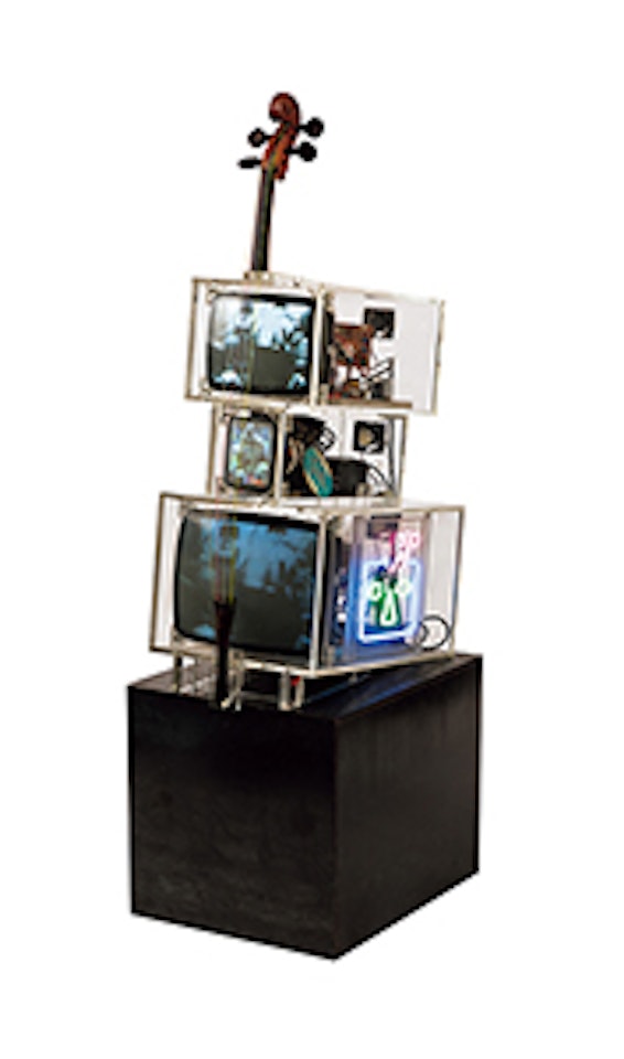 TV Cello by Nam June Paik