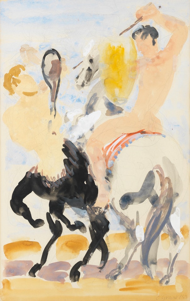 The Fight with the Centaur by Duncan Grant