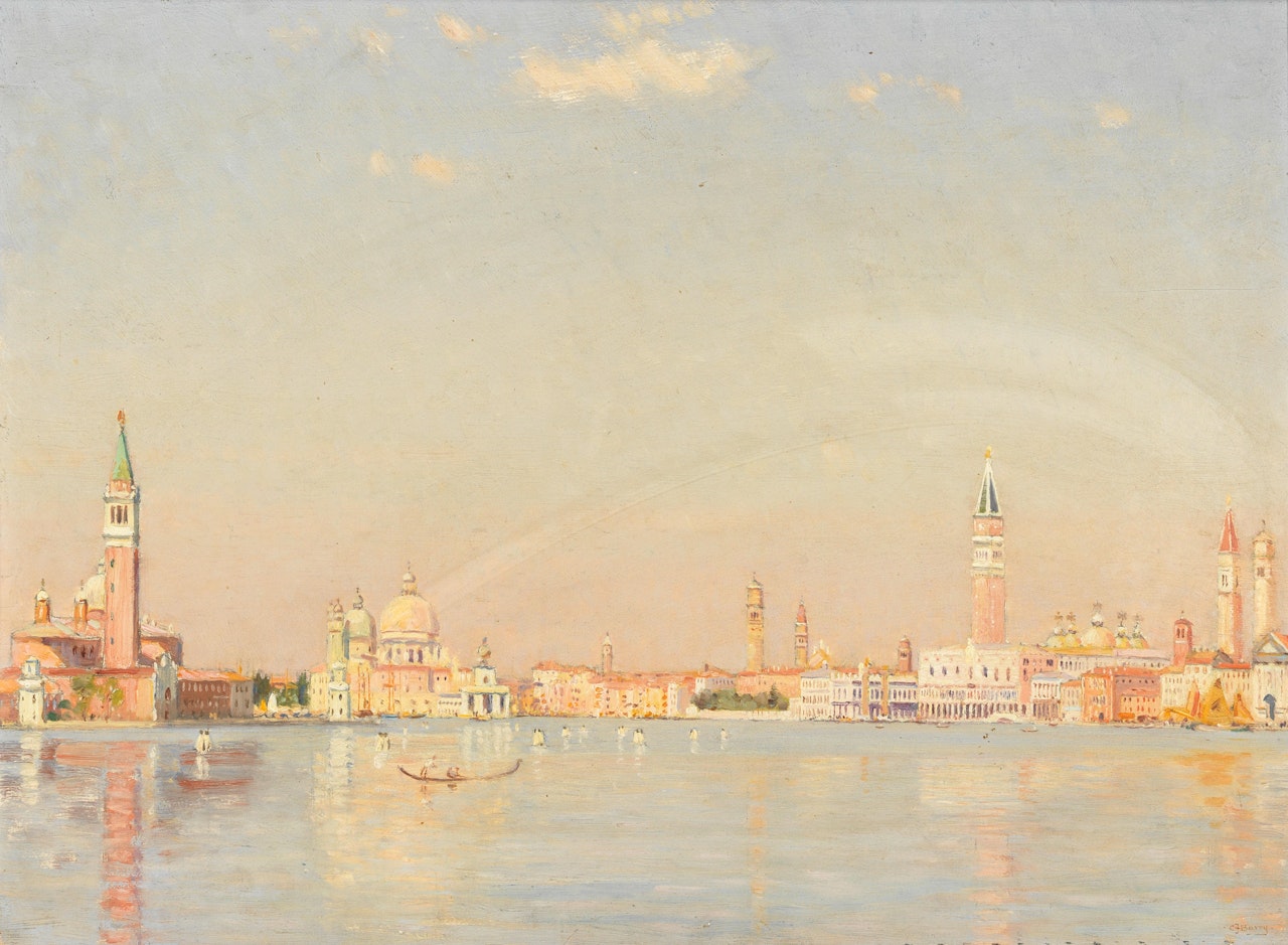 View of St Marks, Venice by Claude-Francis Barry