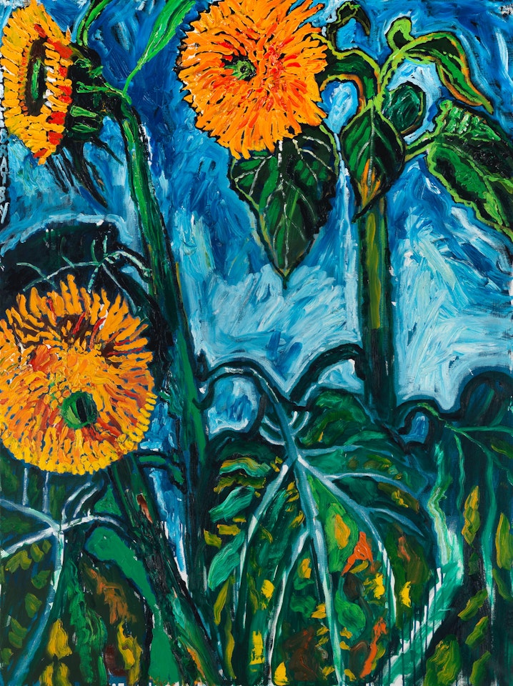 Sunflowers by John Bratby