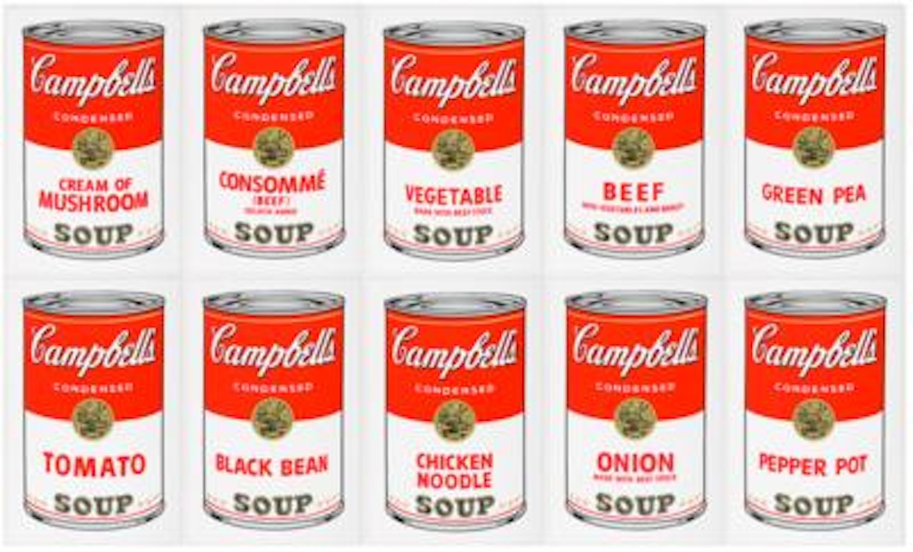 Campbell"s Soup I by Andy Warhol