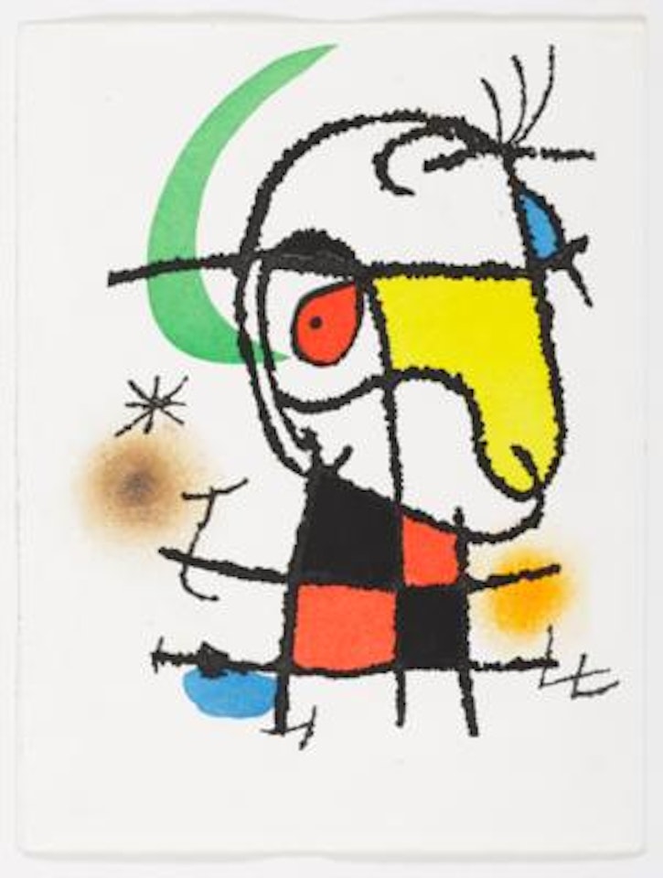 Le vent parmi les roseaux (Der Wind im Schilf) by Joan Miró