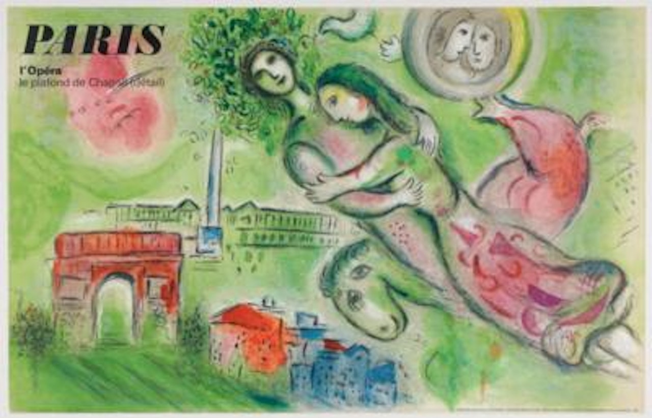 Paris L"Opéra by Marc Chagall